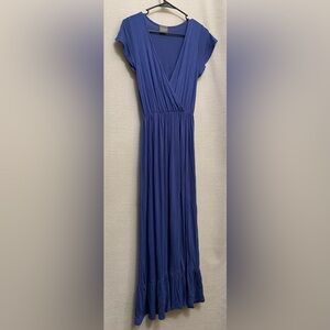 Olivia Rae Blue Maxi Dress